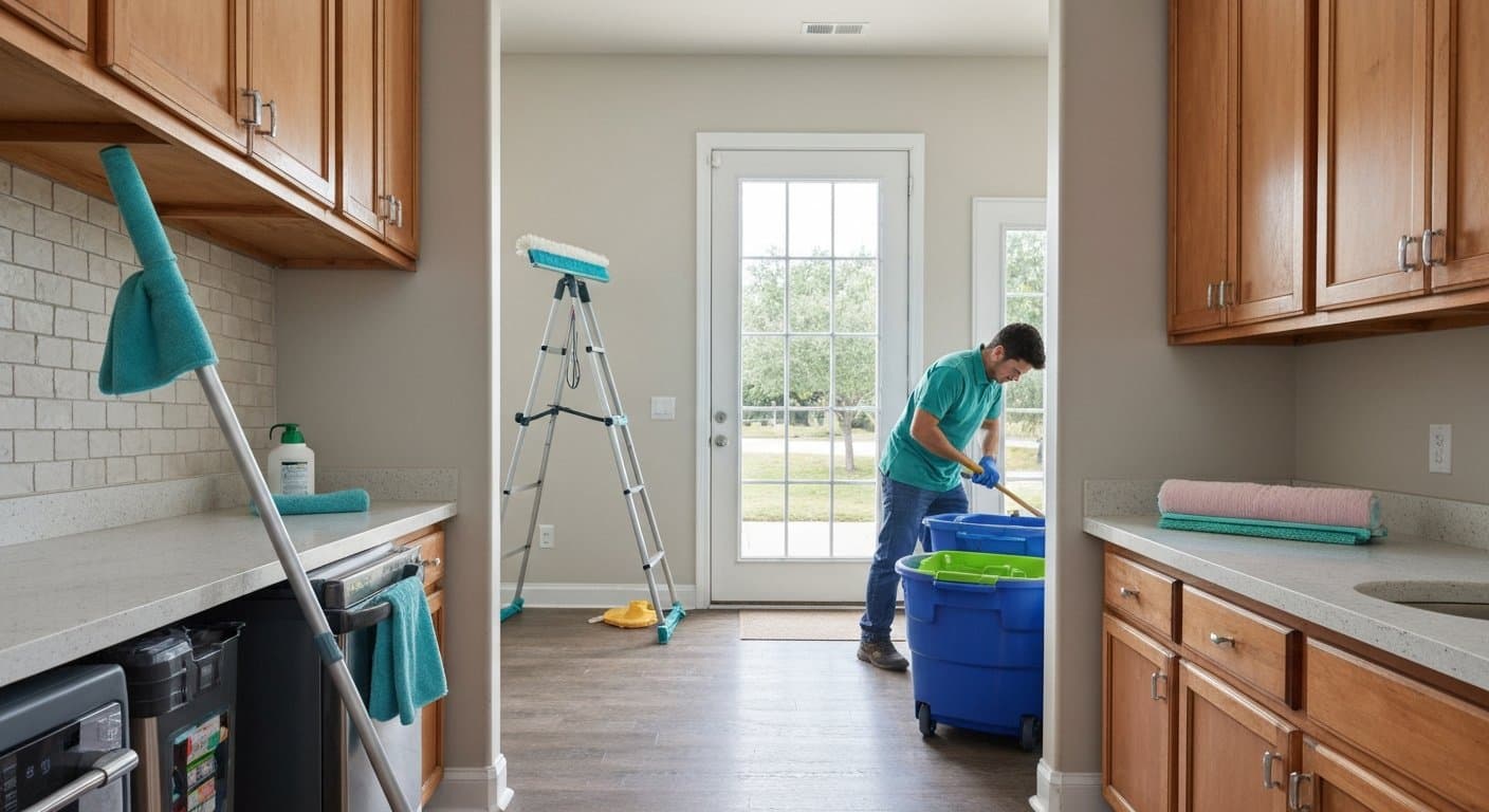 residential house-cleaning and maid service in Fort Worth / DFW — house cleaning, deep cleaning, move-out cleaning, Airbnb / short-term-rental turnovers illustrating Apartment Building Cleaning Service in Fort Worth: Professional Solutions